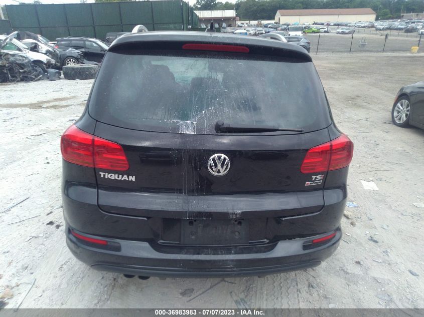 2017 VOLKSWAGEN TIGUAN SPORT - WVGUV7AX9HK030343
