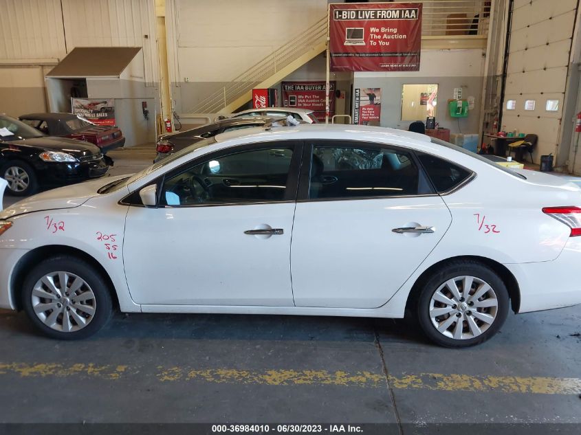 2014 NISSAN SENTRA S/FE+ S/SV/FE+ SV/SR/SL - 3N1AB7AP7EY237829