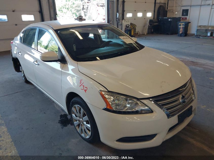 2014 NISSAN SENTRA S/FE+ S/SV/FE+ SV/SR/SL - 3N1AB7AP7EY237829