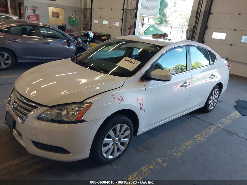 2014 NISSAN SENTRA S/FE+ S/SV/FE+ SV/SR/SL - 3N1AB7AP7EY237829