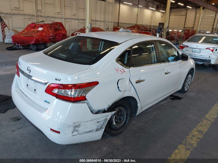 2014 NISSAN SENTRA S/FE+ S/SV/FE+ SV/SR/SL - 3N1AB7AP7EY237829