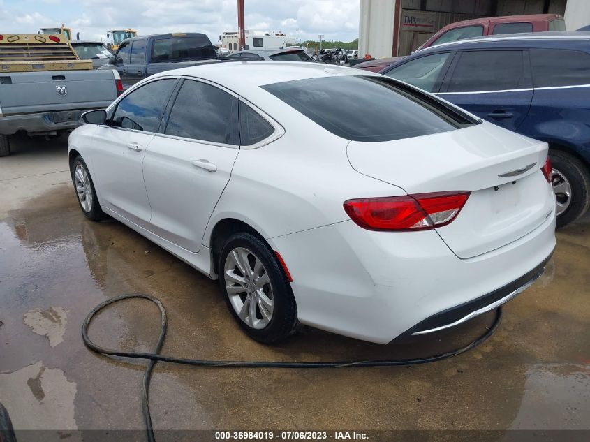 2015 CHRYSLER 200 LIMITED - 1C3CCCAB0FN536615