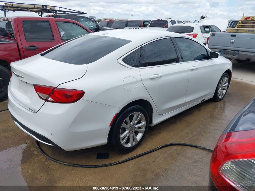 2015 CHRYSLER 200 LIMITED - 1C3CCCAB0FN536615