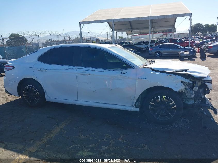 2019 TOYOTA CAMRY HYBRID - 4T1B31HK2KU005087