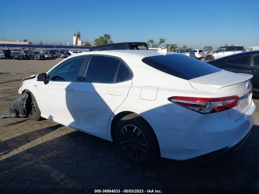2019 TOYOTA CAMRY HYBRID - 4T1B31HK2KU005087