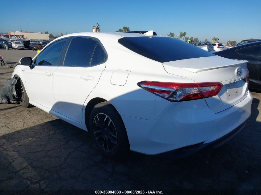 2019 TOYOTA CAMRY HYBRID - 4T1B31HK2KU005087