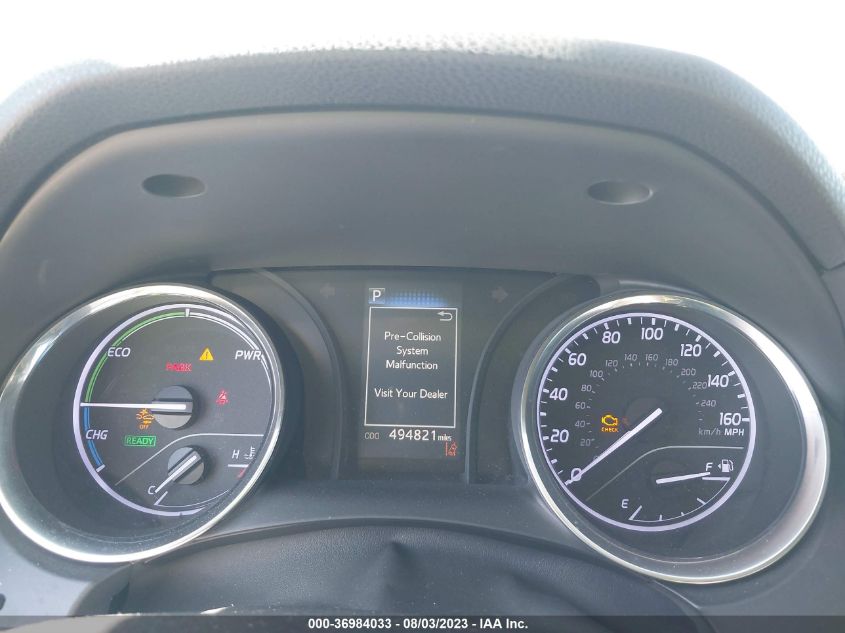 2019 TOYOTA CAMRY HYBRID - 4T1B31HK2KU005087