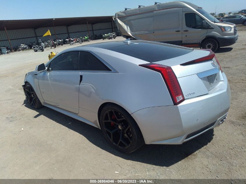 2013 CADILLAC CTS-V COUPE - 1G6DV1EP0D0134806