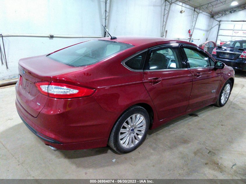 2016 FORD FUSION ENERGI SE LUXURY - 3FA6P0PU8GR221571