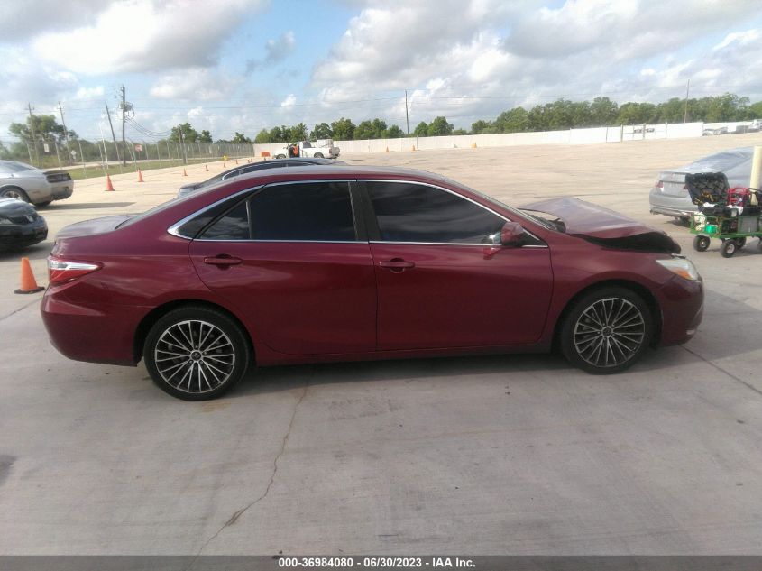 2017 TOYOTA CAMRY XLE/SE/LE/XSE - 4T1BF1FK8HU646571