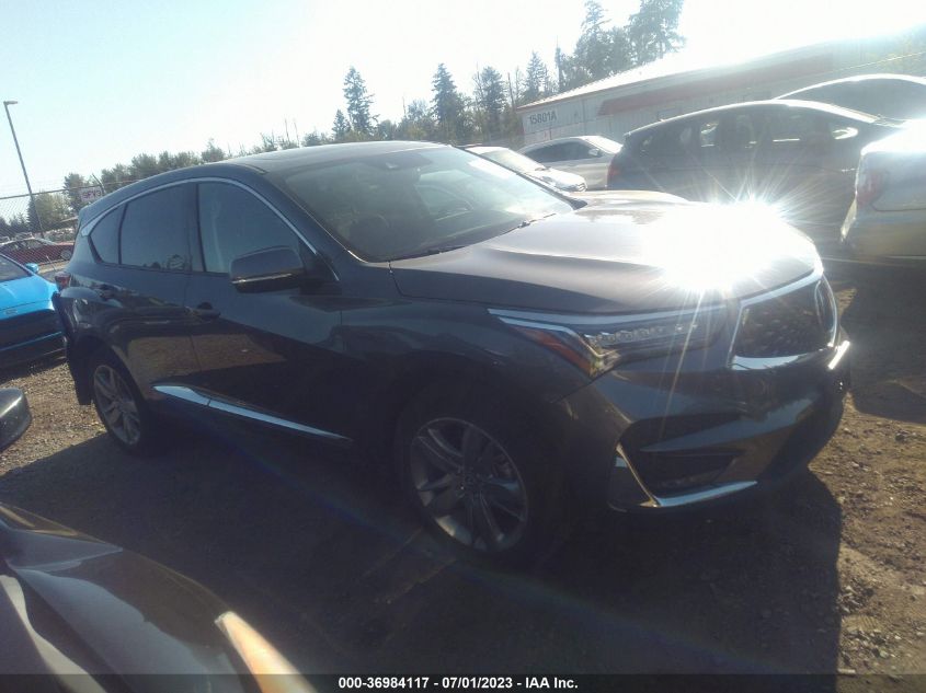 2019 ACURA RDX W/ADVANCE PKG - 5J8TC2H77KL019052