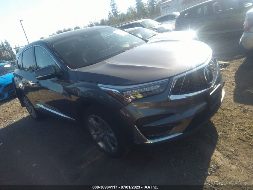 2019 ACURA RDX W/ADVANCE PKG - 5J8TC2H77KL019052