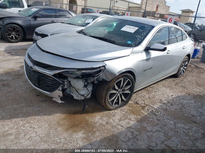 VIN 1G1ZG5ST6MF064207 2021 CHEVROLET MALIBU RS