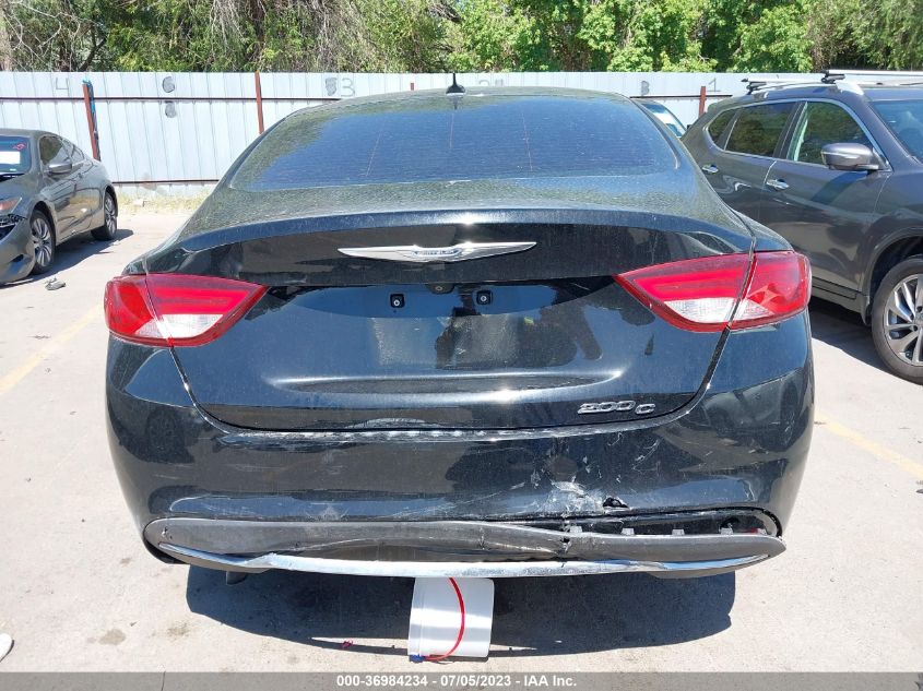2015 CHRYSLER 200 C - 1C3CCCCB6FN682773