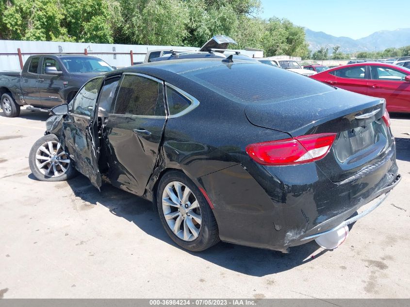 2015 CHRYSLER 200 C - 1C3CCCCB6FN682773