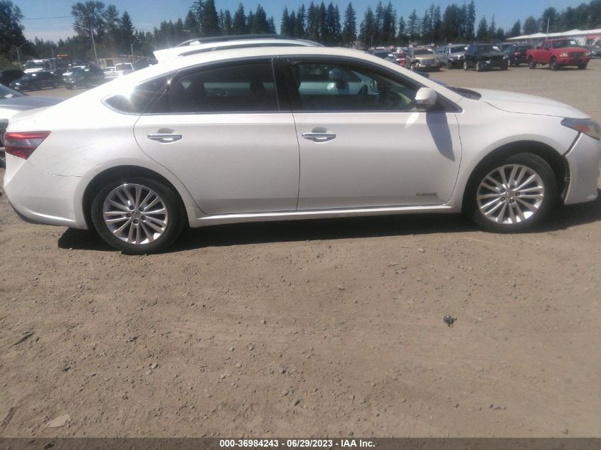 2014 TOYOTA AVALON HYBRID LIMITED/XLE TOURING 4T1BD1EB3EU028075