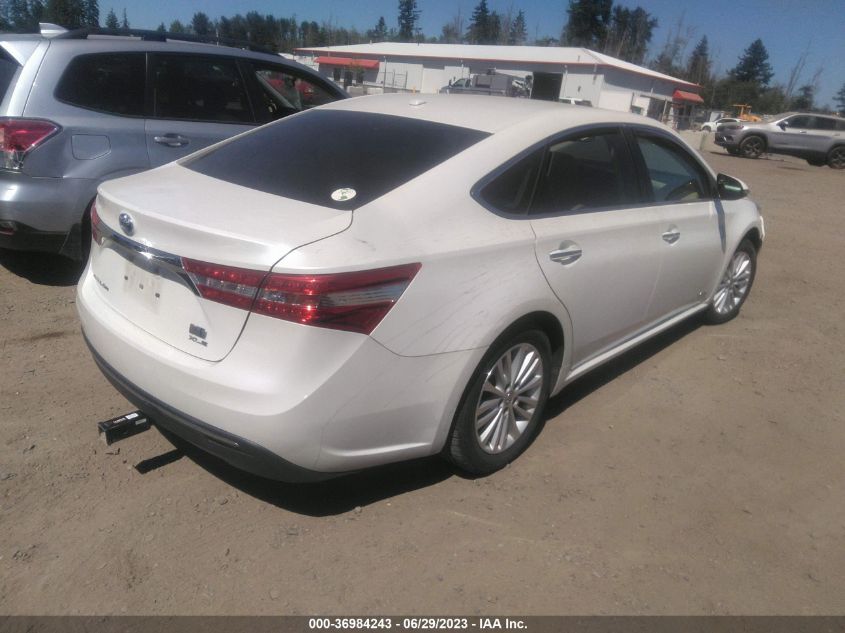 2014 TOYOTA AVALON HYBRID LIMITED/XLE TOURING 4T1BD1EB3EU028075
