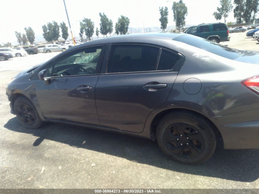 2015 HONDA CIVIC SEDAN LX - 19XFB2E53FE070287