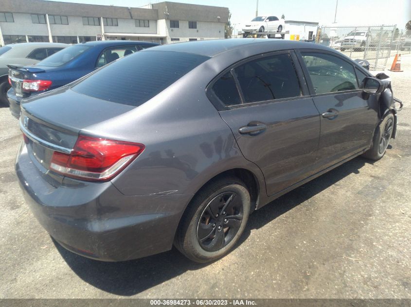 2015 HONDA CIVIC SEDAN LX - 19XFB2E53FE070287