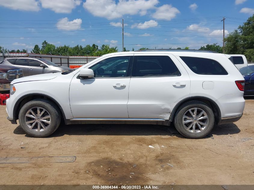 2016 DODGE DURANGO LIMITED - 1C4RDHDG4GC361368