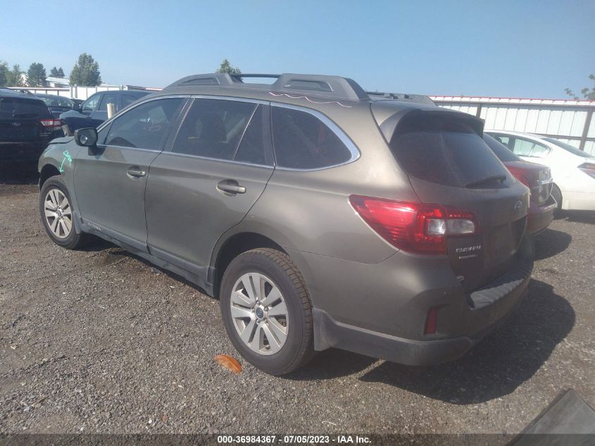 2015 SUBARU OUTBACK 2.5I PREMIUM - 4S4BSACC5F3269841