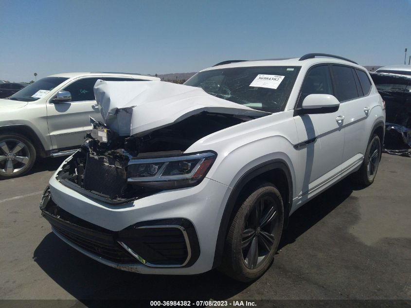 2021 VOLKSWAGEN ATLAS SE - 1V2PR2CA8MC595638