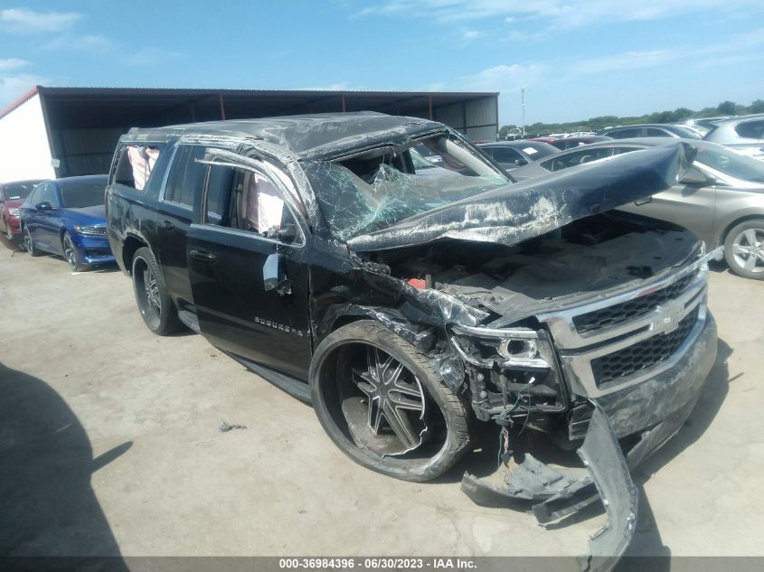 2017 CHEVROLET SUBURBAN LT - 1GNSCHKC6HR325563