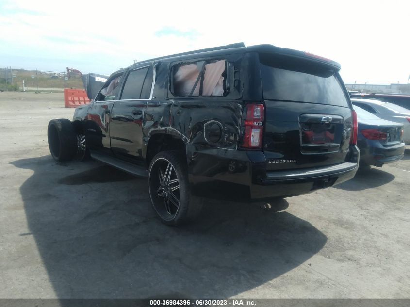 2017 CHEVROLET SUBURBAN LT - 1GNSCHKC6HR325563