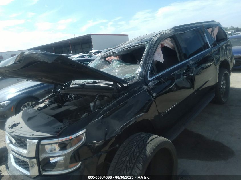 2017 CHEVROLET SUBURBAN LT - 1GNSCHKC6HR325563