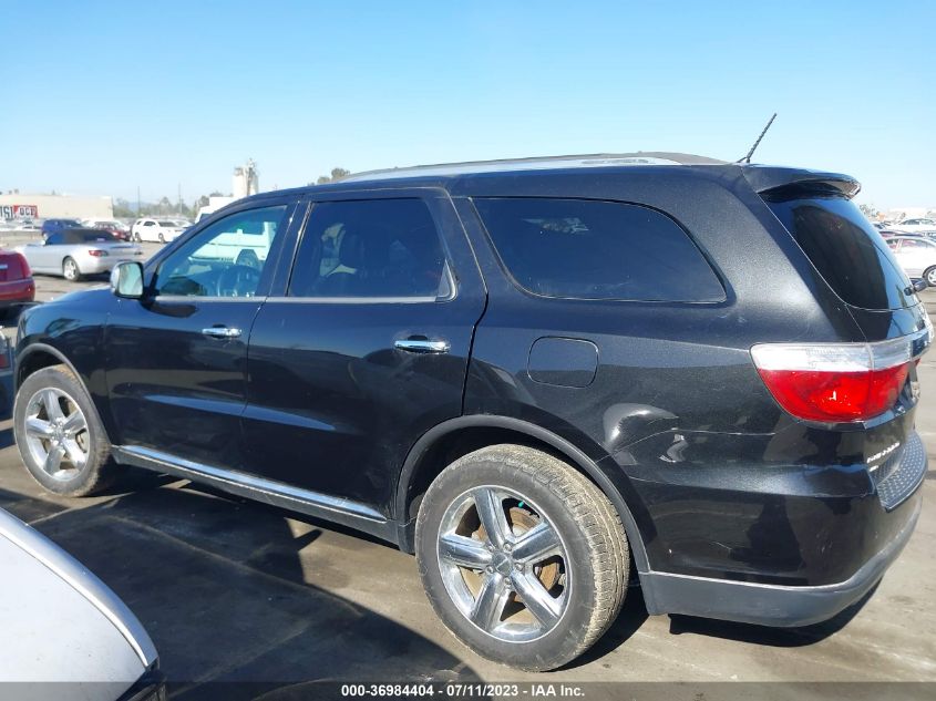 2013 DODGE DURANGO CITADEL - 1C4RDJEG3DC658228