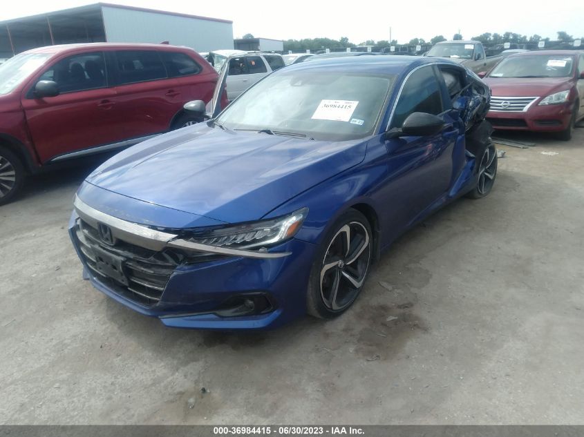 2021 HONDA ACCORD SEDAN SPORT SE - 1HGCV1F40MA032642