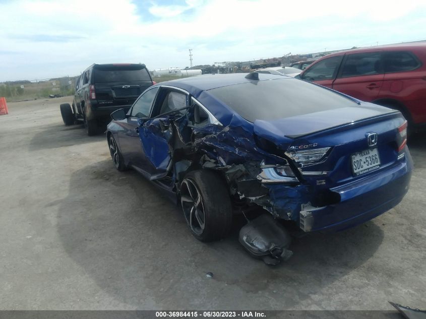 2021 HONDA ACCORD SEDAN SPORT SE - 1HGCV1F40MA032642