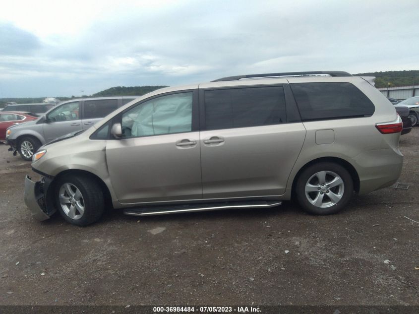 2015 TOYOTA SIENNA LE - 5TDKK3DC3FS581749