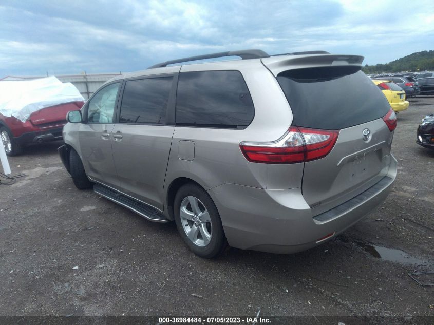 2015 TOYOTA SIENNA LE - 5TDKK3DC3FS581749