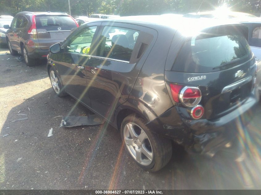 2015 CHEVROLET SONIC LTZ - 1G1JE6SB1F4104126
