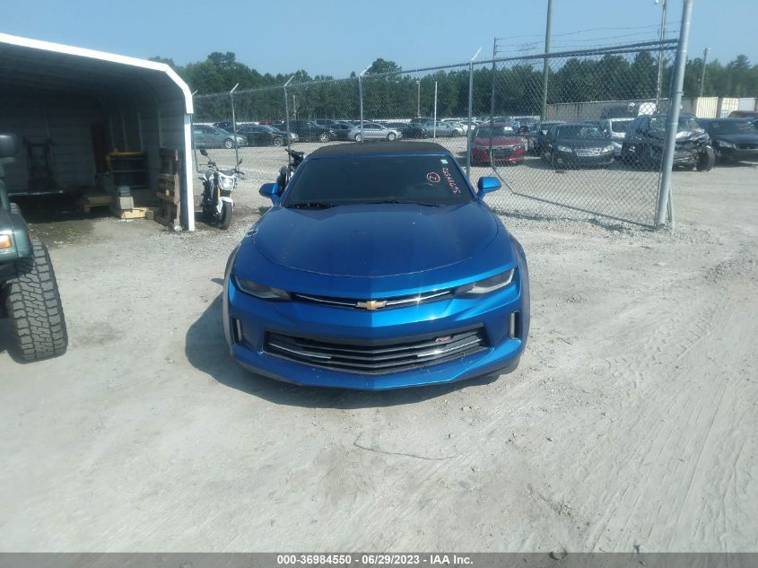 2016 CHEVROLET CAMARO 1LT - 1G1FB3DX7G0165415
