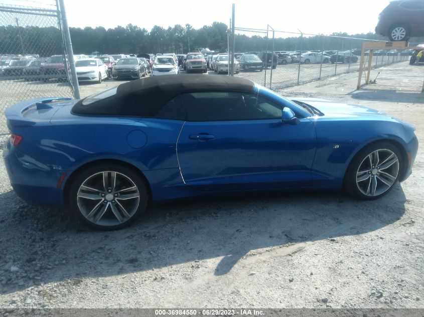 2016 CHEVROLET CAMARO 1LT - 1G1FB3DX7G0165415
