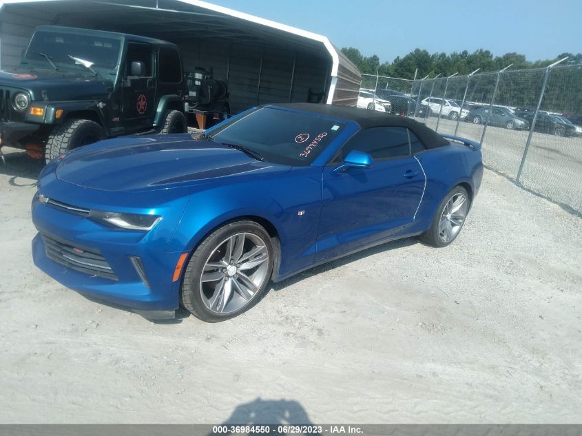 2016 CHEVROLET CAMARO 1LT - 1G1FB3DX7G0165415