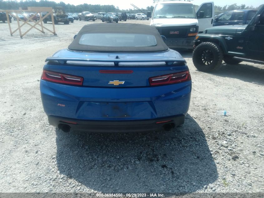 2016 CHEVROLET CAMARO 1LT - 1G1FB3DX7G0165415