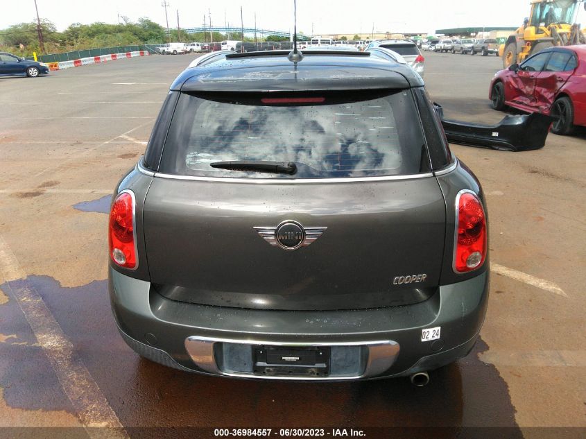 2013 MINI COOPER COUNTRYMAN - WMWZB3C51DWM08999