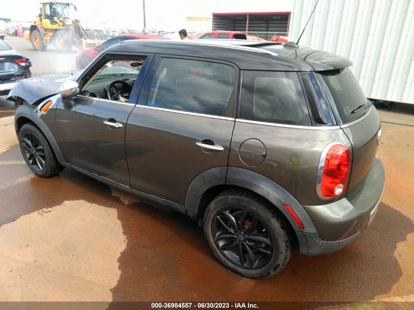 2013 MINI COOPER COUNTRYMAN - WMWZB3C51DWM08999