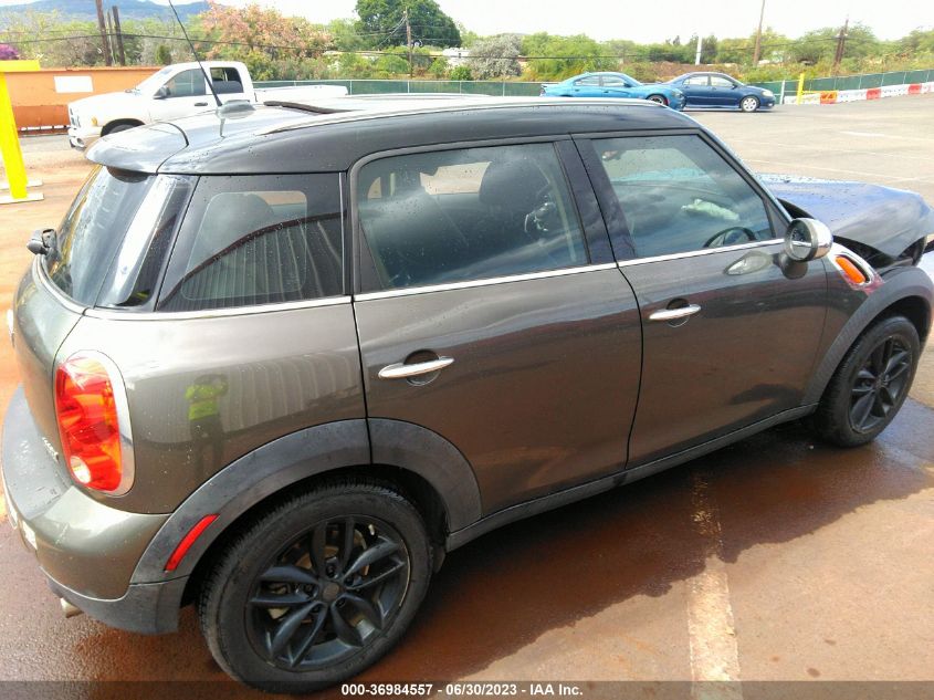 2013 MINI COOPER COUNTRYMAN - WMWZB3C51DWM08999