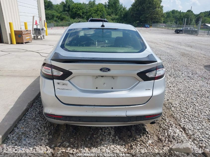 2016 FORD FUSION SE - 3FA6P0H77GR198860