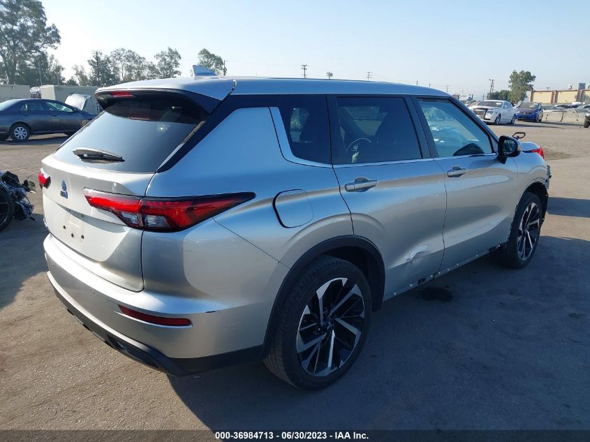 2022 MITSUBISHI OUTLANDER ES - JA4J3TA88NZ032368