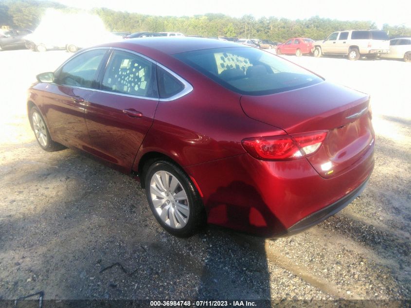 2015 CHRYSLER 200 LX - 1C3CCCFB3FN564708