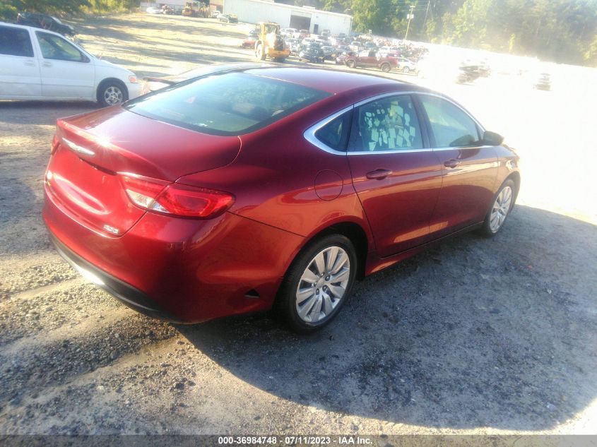 2015 CHRYSLER 200 LX - 1C3CCCFB3FN564708