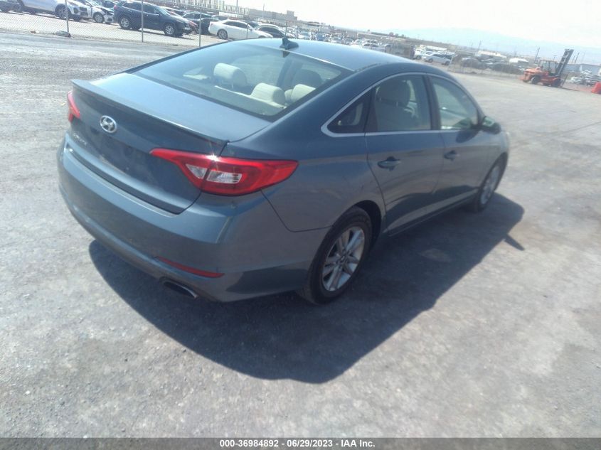 2015 HYUNDAI SONATA 2.4L SE - 5NPE24AF2FH120761