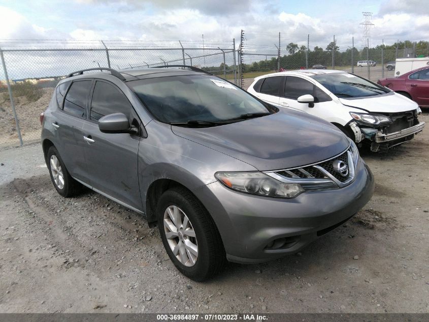 2013 NISSAN MURANO SL - JN8AZ1MU1DW204634
