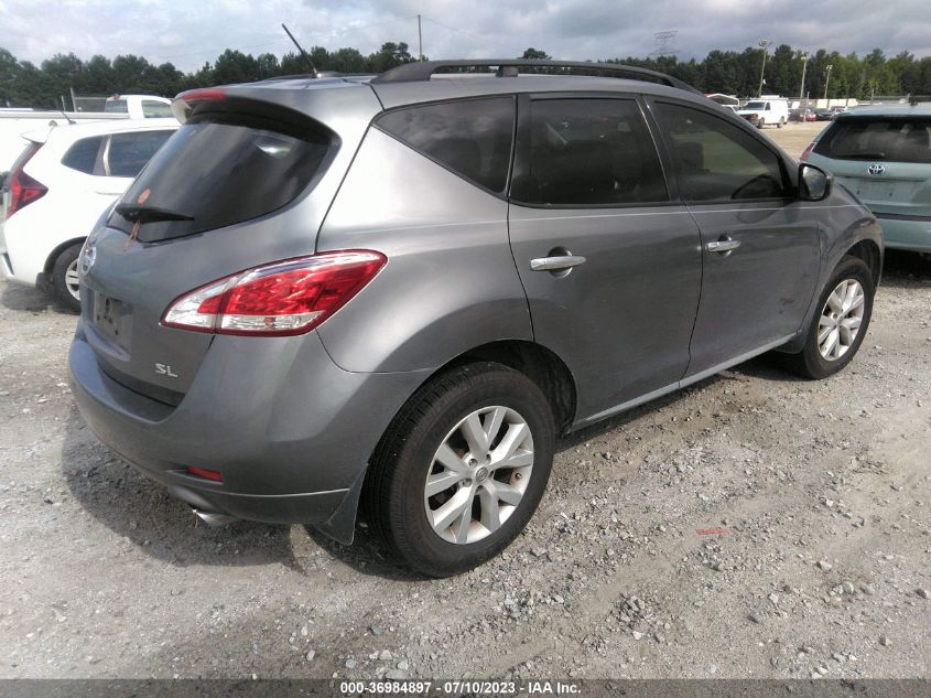 2013 NISSAN MURANO SL - JN8AZ1MU1DW204634
