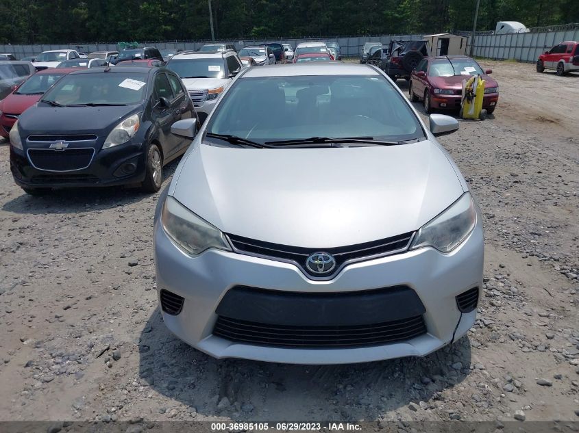 2015 TOYOTA COROLLA L/LE/S/S PLUS/LE PLUS - 2T1BURHE6FC280944